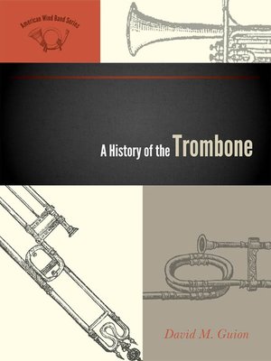 cover image of A History of the Trombone